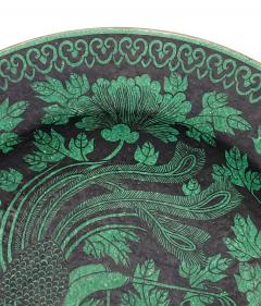 Famille Noir Chinese Plate circa 1900 - 3953350