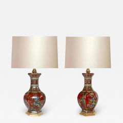 Famille Rose Porcelain Lamps - 3034439