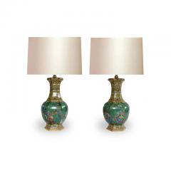 Famille Verte Porcelain Lamps - 3031391