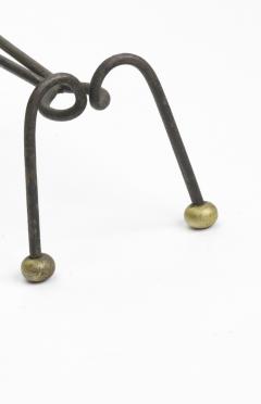 Fancy Ants shaped wrought iron with gold leaf accent - 952578
