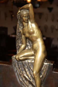 Fanny Rozet Art Deco Figural Lamp by FANNY ROZET - 1422755