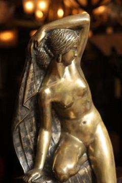 Fanny Rozet Art Deco Figural Lamp by FANNY ROZET - 1422756
