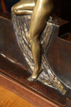 Fanny Rozet Art Deco Figural Lamp by FANNY ROZET - 1422758