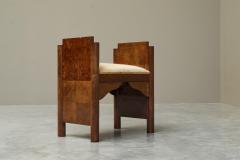 Fantastic Art Deco Bench in Highly Original Condition 1930s - 4608302