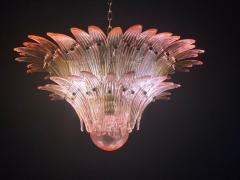 Fantastic Pink Murano Palmette Chandelier - 3459291