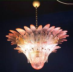 Fantastic Pink Murano Palmette Chandelier - 4714084