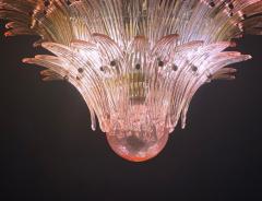 Fantastic Pink Murano Palmette Chandelier - 4714093