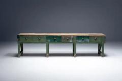 Farmhouse Work Table France Early 20th Century - 4117297