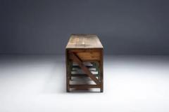 Farmhouse Work Table France Early 20th Century - 4117307
