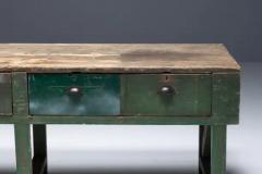 Farmhouse Work Table France Early 20th Century - 4117315