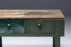 Farmhouse Work Table France Early 20th Century - 4117355
