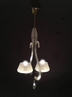 Fascinating Chandelier Murano Reticello 1940s - 670977