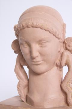 Fauns Head by Jean Ren Debarre 1907 1968  - 4555641