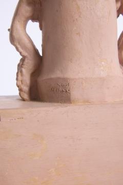 Fauns Head by Jean Ren Debarre 1907 1968  - 4555642