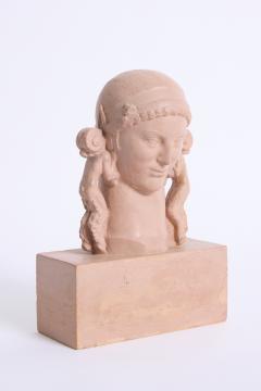 Fauns Head by Jean Ren Debarre 1907 1968  - 4555643