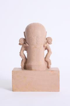 Fauns Head by Jean Ren Debarre 1907 1968  - 4555645