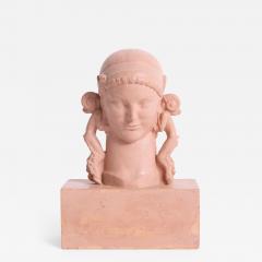 Fauns Head by Jean Ren Debarre 1907 1968  - 4555743