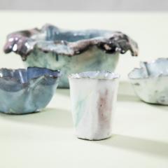 Fausto Melotti Fausto Melotti Set of Four Ceramic Bowls - 4244889