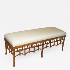 Faux Bamboo Faux Bois Bench - 573370