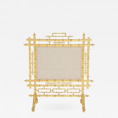 Faux Bamboo Fireplace Screen - 784554