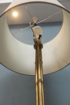 Faux Bamboo Gilt Metal Floor Lamp - 3132008