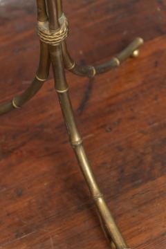 Faux Bamboo Gilt Metal Floor Lamp - 3132015