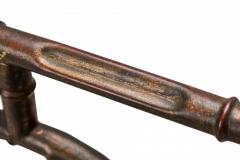 Faux Bamboo Gilt Painted Valet Stand - 3196292
