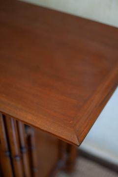 Faux Bamboo Wood Sideboard 1980s - 4706918