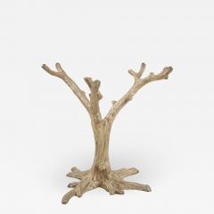 Faux Bois Bronze Tree Table Base - 1926970