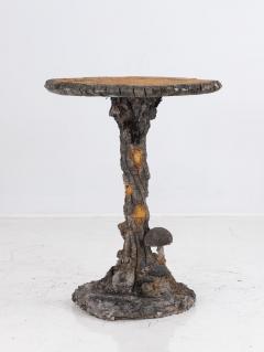 Faux Bois Cast Stone Table - 2558129
