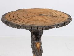 Faux Bois Cast Stone Table - 2558132