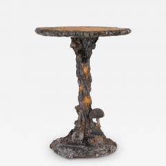 Faux Bois Cast Stone Table - 2559700