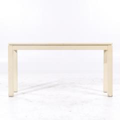 Faux Goat Skin Postmodern Console Table - 3837406