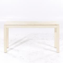 Faux Goat Skin Postmodern Console Table - 3837408