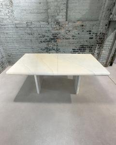 Faux Goatskin Dining Table Style of Karl Springer 1970 - 3475414
