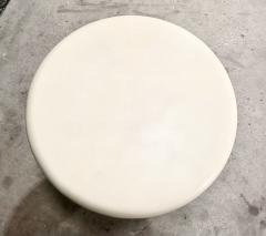 Faux Goatskin Mushroom Side End Table 1970 - 3954673