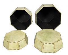 Faux Leather Barrel - 3996571