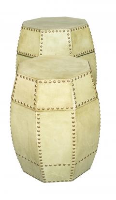 Faux Leather Barrel - 3996604