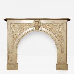 Faux Marble Fireplace Mantel - 84763