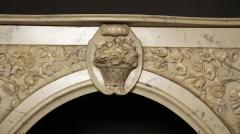 Faux Marble Fireplace Mantel - 3178400