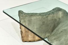 Faux Stone Miro Sculpture Coffee Table Silas Seandel 1970 - 2410349