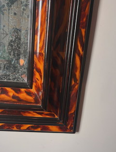 Faux Tortoiseshell Antiqued Mirror - 3825340