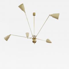 Fedele Papagni CREAM COLOUR STAR FIVE CEILING LIGHT - 1846586