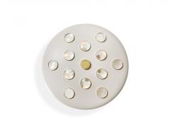 Fedele Papagni Contemporary Saucer Pendant by Fedele Papagni - 3326382