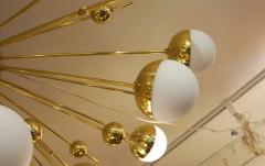 Fedele Papagni Large Sputnik Ceiling Mount Chandelier Italy 2015 - 83902