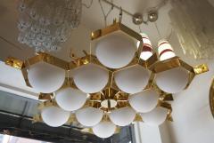 Fedele Papagni Limited Edition Flush Mount Chandelier by Fedele Papagni for Gaspare Asaro - 53543