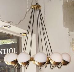 Fedele Papagni Twelve Globe Limited Edition Chandelier by Fedele Papagni for Gaspare Asaro - 83895