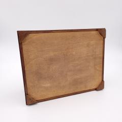 Federal Box in Fruitwood and Maple on Later Stand circa 1840 - 2702866