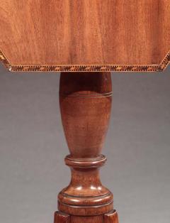 Federal Candlestand with an Octogonal Inlaid Top - 528118