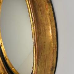 Federal Convex Wall Mirrors Carved Giltwood Opposing Eagles England 1830s - 3897881